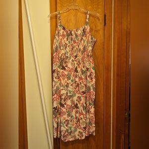Women's XXL paisley print maxi dress